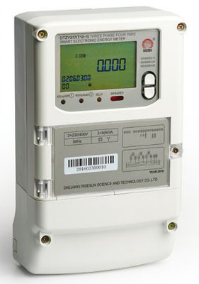 3 PLC LORA Module Iec van fase Slimme Amr Electric Meter With GPRS 62052 11