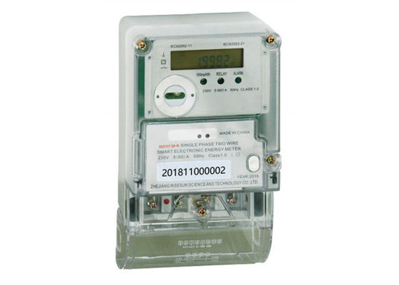 4 van de de Energiemeter van de tarieven240v Enige Fase Slimme Klasse 1 Nauwkeurigheid 20 80 A 10 100 A