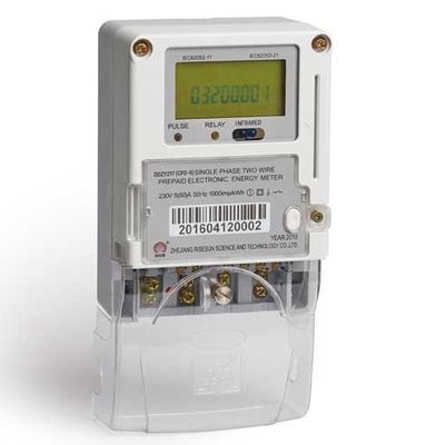PLC LORA Electric Meter Prepaid Electronic van Smart Card GPRS Meter 5 60 A 10 100 A
