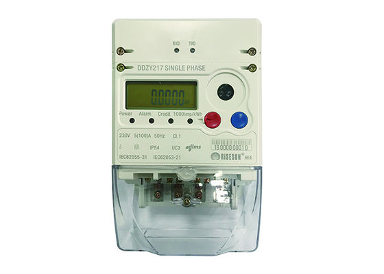 230V 5A 10A Slimme Iot baseerde de Metergsm Gprs van de Elektriciteitsenergie Slimme Meter