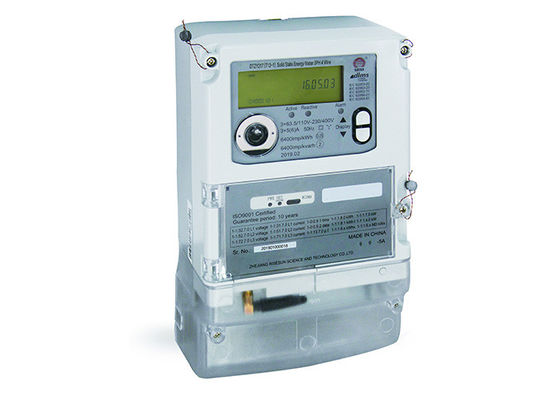 GPRS-PLC LORA Kwh Meter Digital 3 Slimme de Meterklasse 0,5 van Fasedlms s-Nauwkeurigheid